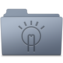 Idea Folder Graphite Icon